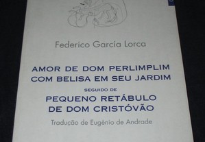 Livro Amor de Dom Perlimplim García Lorca