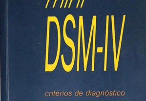 Livro "Mini DSM-IV - Critérios de Diagnóstico"