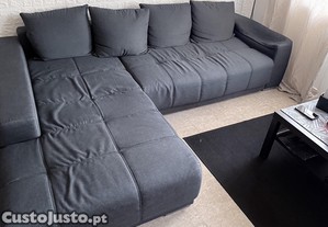 Sof� (que tamb�m faz de cama) Chaise Longue Grafite