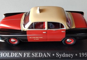 * Miniatura 1:43 Táxi Holden Fe Sedan (1956) | Cidade Sydney | 1ª Série