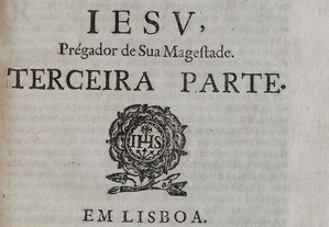 Vieira, Pe. António, S.J.- Sermoens parte III, 1ª Ed. 1683