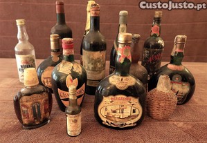 Garrafeira bebidas e vinhos antigos e raros - detalhes na descri��o