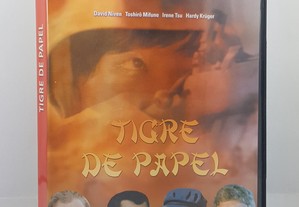 DVD Tigre de Papel // David Niven - Toshirô Mifune 1975