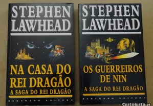 "Na Casa do Rei Dragão" de Stephen Lawhead - 2 Vol