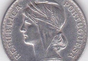 Moeda $50 centavos em prata de 1916
