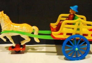 PEPE - Tipóia com carroça, em plástico e chapa