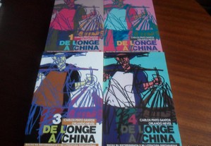 "De Longe à China" Vol. 1 a 4 de Carlos Pinto Santos e Orlando Neves