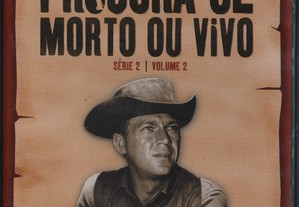 Dvd Procura-se Vivo Ou Morto - série 2 volume 2 - western - Steve McQueen - 3 dvd's - 10 episódios