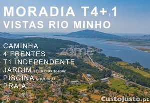 Moradia T4+1 Em Caminha Vistas Para O Rio Minho