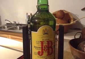 Whiskey J&B rare blend com estojo 3 L, 43º, 80's