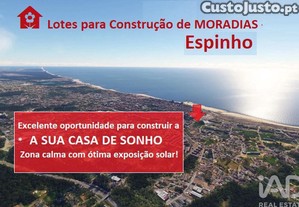 Terreno em Anta E Guetim de 1250,00 m²