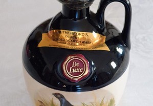 Rutherfords De Luxe, Oldest Blended Scotch Whisky selada - Garrafa de cerâmica