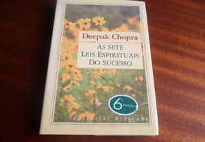 "As Sete Leis Espirituais do Sucesso" de Deepak Chopra - 6ª Edição de 2005