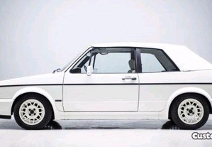 Capota Branca VW Golf Mk1 Cabrio ( Artigo Novo )