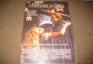 DVD "O Fantasma da Ópera" com Burt Lancaster/Raro!