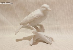 Pássaro Tentilhão Escultura Biscuit Vista Alegre 1947