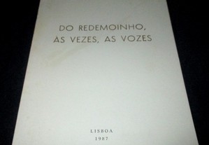 Livro Do Redemoinho às vezes as vozes Helena Alves 1987