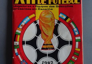 Caderneta de cromos de futebol XII Campeonato do Mundo de Futebol 1982