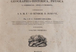 Tratado de cosmographia, e geographia-historica. 4 vls. 1825-1828