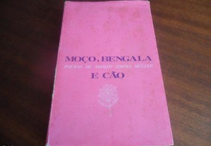 "Moço, Bengala e Cão" de Adolfo Simões Müller - 1ª Edição de 1971 - AUTOGRAFADO