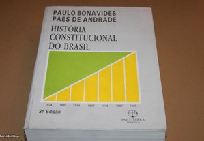 História Constitucional do Brasil Paulo Bonavides