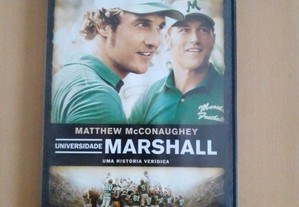 Dvd UNIVERSIDADE MARSHALL Filme Original com Matthew McConaughey Legendas em PORTUGUÊS
