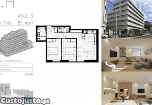 Apartamento T2 Em Matosinhos Sul