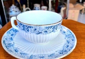 Chávena de chá Francesa em Porcelana