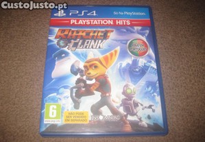 Jogo "Ratchet & Clank" para a Playstation 4/Impecável!