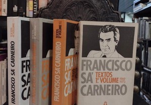 Francisco Sá Carneiro - Textos 4 Volumes
