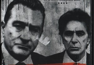 Dvd A Dupla Face da Lei - thriller - Robert DeNiro/ Al Pacino - extras