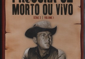Dvd Procura-se Morto Ou Vivo - série 2 - volume 1 - western - Steve McQueen - série de tv - 3 dvd's - 12 episódios