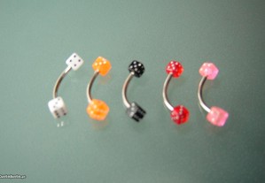 Pack de 5 piercieng s novos - Pituxa Jewelry