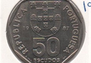 50 Escudos 1987 - soberba