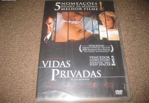 DVD "Vidas Privadas" com Sissy Spacek/Raro!