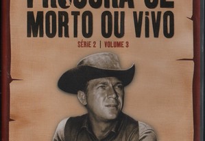 Dvd Procura-se Morto Ou Vivo - série 2 - volume 3 - western - Steve McQueen - série de tv - 3 dvd's - 10 episódios