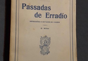Ricardo Jorge - Passadas de Erradío. Impressões e Estudos de Viagem