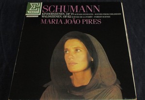 Disco LP Vinil Schumann Maria João Pires Kinderszenen Op. 15 Waldszenen Op. 82