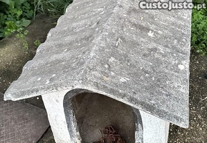 Casota em cimento para c�o