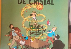 Les aventures de Tintim - Les 7 Boules de Cristal(em Francés) .Capa dura.Muito raro.