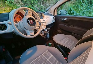 Fiat 500 1.2 | 2019, C/ Garantia!!, IVA dedutível, apenas 110.000km