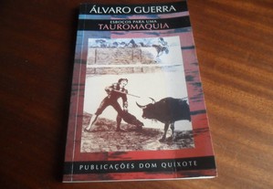 "Esboços para Uma Tauromaquia" de Álvaro Guerra - 1ª Edição de 1994