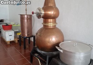 Alambique cobre