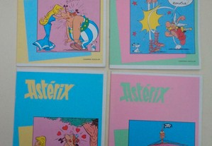 Antigos cadernos escolares - Astérix
