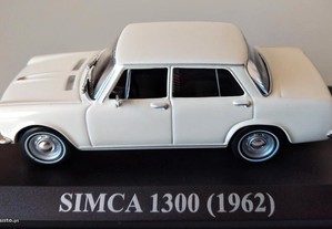 * Miniatura 1:43 Simca 1300 (1962) Nossos Queridos Carros | Matricula Portuguesa