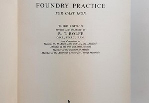 Fundição // Manual of Foundry Practice Cast Iron