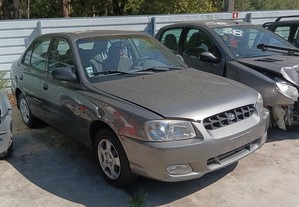 Peas auto para HYUNDAI Accent II Sedan (LC) 1.3 Gasolina (86 cv / 63 kW, do ano 2000 - 2005)