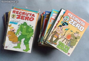 Livros Banda Desenhada - Recruta Zero - RGE