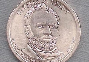 Moeda USA - Dollar 18 Presidente Ulysses S. Grant