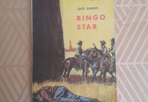 Jack Sawn Ringo Star Livro de cowboys antigo